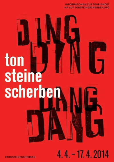 Ton Steine Scherben Tour 2014 Poster